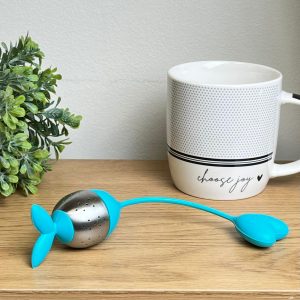 Infusiera “Lino” Bialetti azzurro