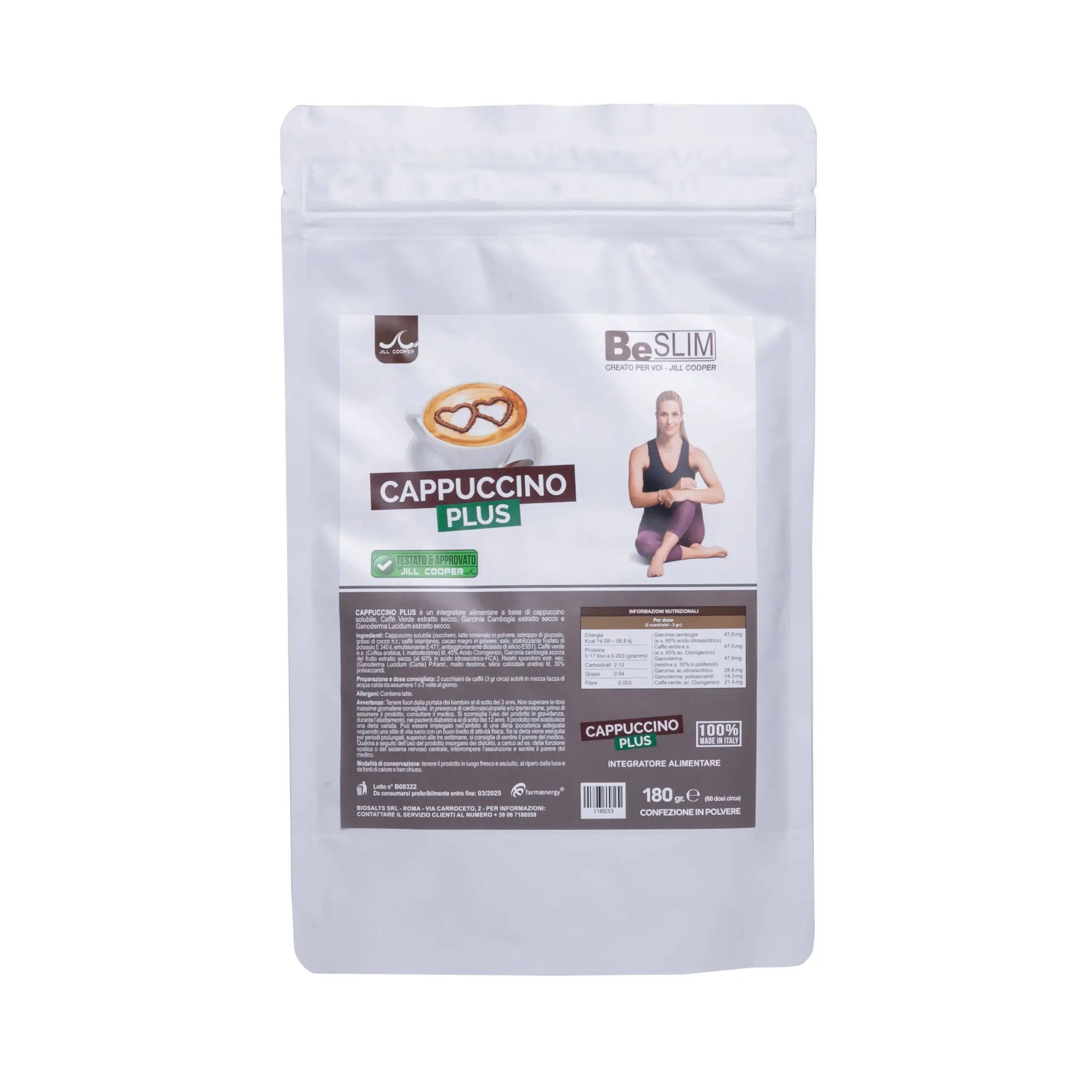 Cappuccino Plus 180 gr Jill Cooper