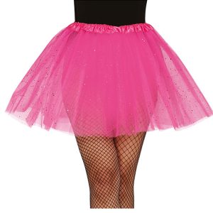 Tutù rosa con glitter