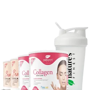 2x Beauty Collagene acido hialuronico + 2x Collagen SkinCare + NF shaker REGALO