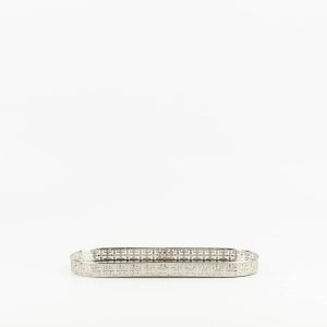 Vassoio specchio ovale “Gioiello” argento