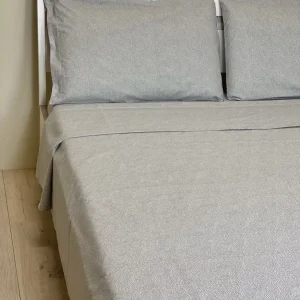 Completo letto matrimoniale “Borbonese” grigio