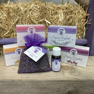 Kit Completo di 5 Saponi Vegetali Mani e Doccia