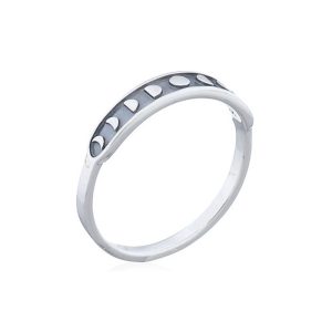 Anello in argento 925 con lune