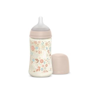 Suavinex Biberon Wonderland Liberty 270 ml Flusso Medio Rosa