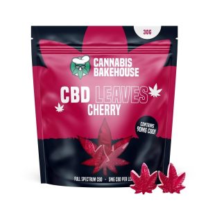 CBD GUMMIES LEAVES (CHERRY) – Cannabis Bakehouse