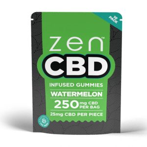 INFUSED GUMMIES (WATERMELON) – Zen CBD