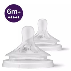 Avent Philips Tettarelle Natural 3.0 Flusso 5, 6+ Mesi