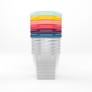 Babymoov Contenitori per Alimenti Babybols 250 ml – 6 pz