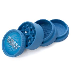 BIO HEMP GRINDER SCS (4-PIECE / MEDIUM / BLUE / MATTE) – Santa Cruz Shredder