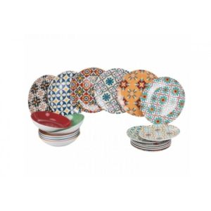 Villa D’Este Set Tavola 18Pz Valladolid Porcellana 5901288