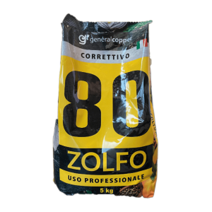 Zolfo 80 micronizzato in polvere bagnabile 5 kg