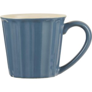 IBLAURSEN Mug in ceramica Mynte “Blu Fiordaliso” – ⌀ 12.5 x h 8 cm