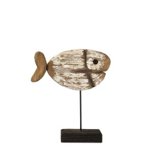 BADEN Pesce in legno – 29 cm