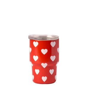 QUY CUP Tazzina da caffè da viaggio “Heart” – 90 ml